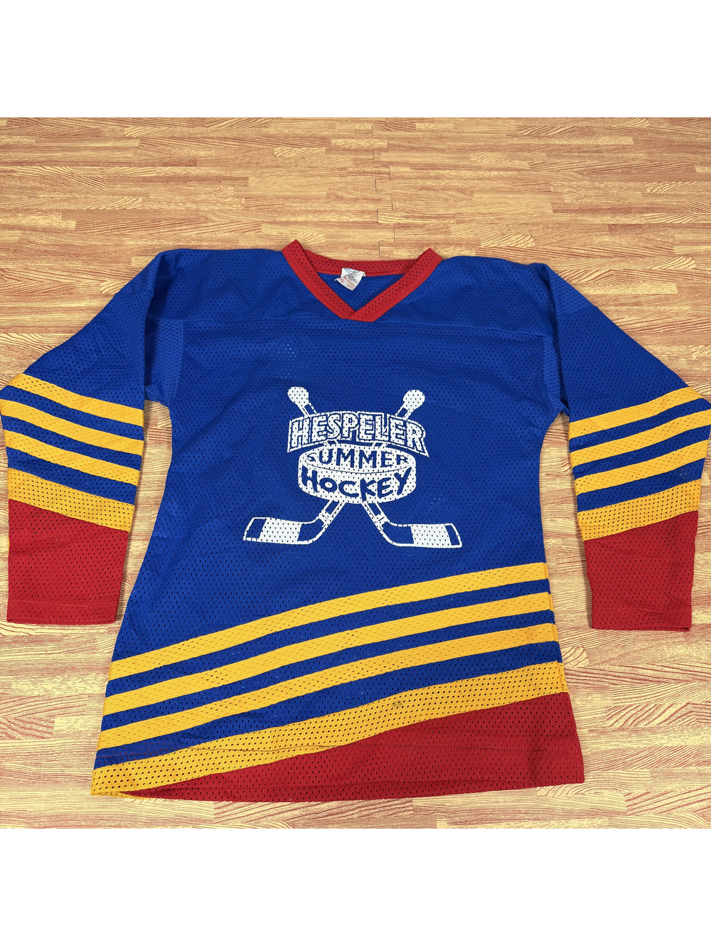 Vintage Sport Sphere Hespeler Summer Hockey Jersey #14 Made in Canada S
